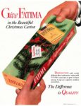1952 Give Fatima in the Beautiful Christmas Carton