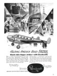 1952 Helping America Build Faster. Giants take bigger strides - with Beechcrafts
