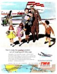 1952 How to make the smallest problem out of traveling with little ones. TWA