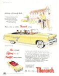 1952 Monarch Convertible. Where a fine car matters... Monarch belongs