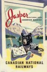 1953 Jasper National Park. Canadian Rockies. Canadian National Railways
