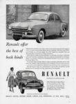 1953 Renault Fregate and 750. Renault offer the best of both kinds