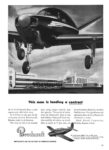 1953 This man is landing a contract. Beechcaft