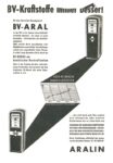 1954 BV-Kraftstoffe immer besser! BV-Aral. Aralin