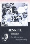 1954 Henkell Trocken. Ein Sekt, mit dem man Ehre einlegt!