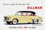1954 Hillman Californian. Drive in style for less per mile