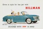 1954 Hillman Minx Convertible. Drive in style for less per mile