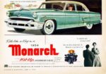 1954 Monarch Lucerne 4-Door Sedan. Ride like a King in a 1954 Monarch