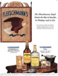 1954 The Fleischmann Eagle Points the Way to Quality… In Whiskey and in Gin