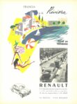 1955 Renault. Francia es la Riviera. Pero es tambien