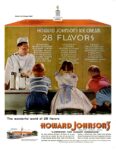 1955 The wonderful world of 28 flavors. Howard Johnson's