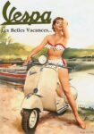1955 Vespa. Les Belles Vacances...