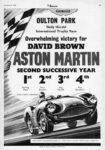 1956 Aston Martin DB3S. Overwhelming victory for David Brown