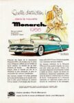 1956 Monarch Richelieu Coupe. Quelle distinction! .. dans la nouvelle Monarch 1956