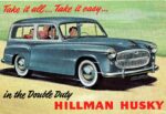 1957 Hillman Husky. Take it all... Take it easy...