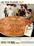 1957 Like Your Pleasure Big. Smoke For Real Smoke Chesterfield