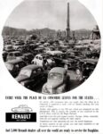 1957 Renault. Evert Week The Place De La Concorde Leaves For The States...