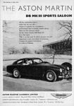 1958 Aston Martin DB MK III Sports Saloon