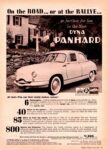 1958 Panhard Dyna-Panhard. On the Road... or at the Rallye...
