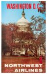 1958 Washington D.C. Northwest Orient Airlines