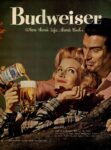 1959 Budweiser. Where there's Life... there's Bud. Keep It A Secret