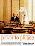 1959 From The Strength And Flavor Of Many Rare Spirits Calvert Blends Its power to please. Calvert Reverse