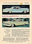 1959 Monarch Mark II. La voiture cree pour les Canadiens