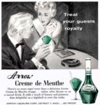 1959 Treat your guests royally. Arrow Creme de Menthe