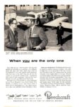 1959 When you are the only one. Beechcraft