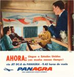 1960 Ahora. Llegue a Estados Unidos en mucho menos tiempo! via Jet DC-8 de Panagra