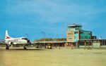 1960 Erie - Alleghy Airline Postcard