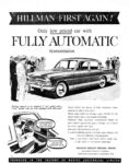 1960 Hillman Minx Automatic. Hillman First Again!