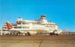 1961 Alaska Airlines - Tacoma Airport Postcard
