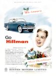 1961 Hillman Minx. Be happy this Christmas