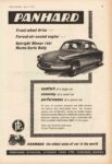 1961 Panhard. Front-wheel drive... Forced-air-cooled engine... Outright Winner 1961 Monte-Carlo Rally