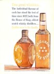 1961 Two great whiskies... Quality runs in the family. Haig & Haig
