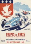1962 Coupes de Paris. Automobiles et Motorcyclistes. Autodrome De Linas-Montlhery