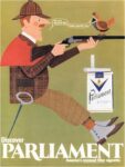 1962 Discover Parliament. America's recessed filter cigarette