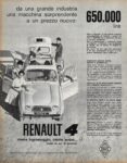 1962 Renault 4, niente ingrassaggio, nienta acqua... basta un po' di benzina!