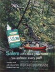1962 Salem refreshes your taste - 'air-softens' every puff