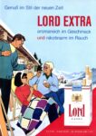 1964 Genuß im Stil der neuen Zeit. Lord Extra aromareich im Geschmack und nikotinarm im Rauch