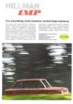 1964 Hillman Imp. It's exciting and makes motoring history