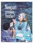 1964 Newport smokes fresher!