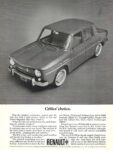 1965 Renault 8. Critics' choice