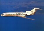 1966 Alaska Airlines Boeing 727-100 Postcard