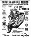1966 Campeonato Del Mundo. V Gran Premio De Espana - VII Internacional De Barcelona