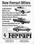 1966 Ferrari U.S. Distributor Ad
