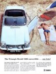 1966 Triumph Herald 1200 convertible... con brio!
