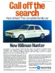 1967 Hillman Hunter. Call of the search