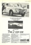 1967 Renault 16. The 2-car car